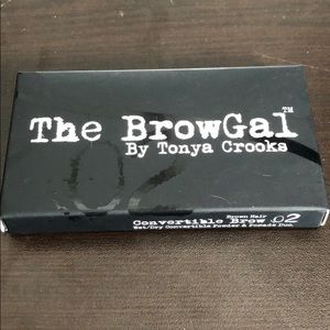 The BrowGal wet/dry brown brow powder/pomade duo